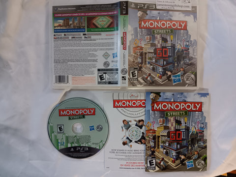 Monopoly Streets PS3 Complete Playstation 3 Tested Video Game