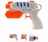 6.75 Inch White Squirt Gun Space Style Water Pistol