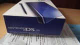 BOX ONLY DS-Lite Blue Console PACKAGING ONLY