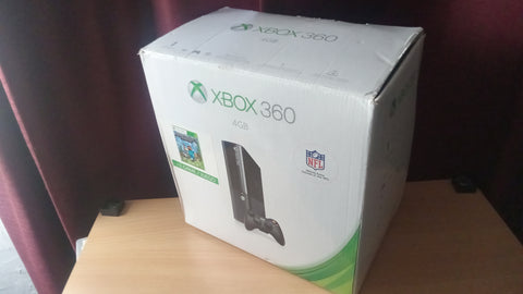 BOX ONLY Xbox 360 4GB E Model Console Minecraft Bundle