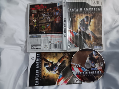 Captain America Used Nintendo Wii Video Game