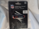 Chicago Bears NFL Essential 7-Function Pocket Knife Multi-Tool