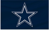 Dallas Cowboys Blue Star 3x5 Feet NFL Flag