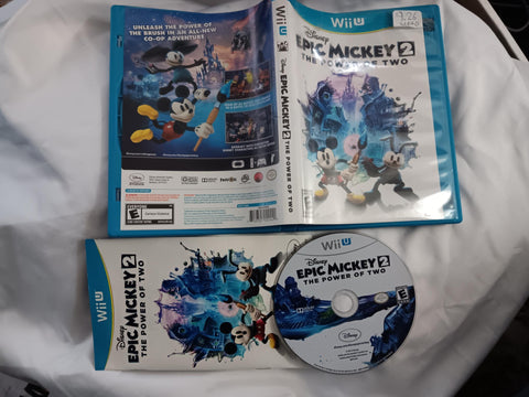 Epic Mickey 2 The Power of Two Used Nintendo Wii-U Video Game