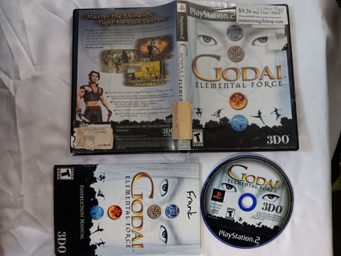 GoDai: Elemental Force Playstation 2 Tested PS2 Video Game