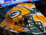 Green Bay Packers Helmet Design NFL 3x5 foot Flag FREMONT DIE