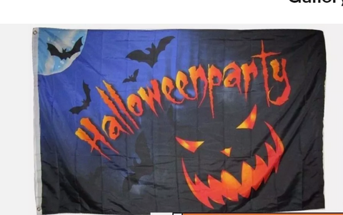 Halloween 3x5 Flag Party With Grommets