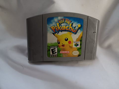 Hey You Pikachu Used N64 Pokemon Nintendo 64 Video Game