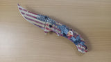 Jesse James OK Corral Trailing Point Blade Spring Assisted Folding Pocket Knife