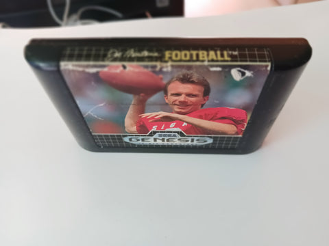 Joe Montana Football NFL Tested Sega Genesis Video Game