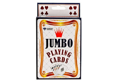 Jumbo Oversized Easy to Read Game Playing Cards - Diamond Visions