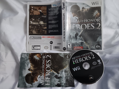 Medal of Honor Heroes 2 Used Nintendo Wii Video Game