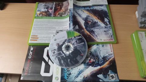 Metal Gear Rising Revengeance USED Xbox 360 Video Game