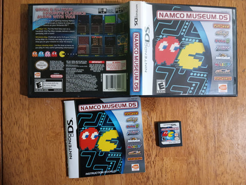 NAMCO MUSEUM COMPLETE Tested Nintendo DS Game + Case + Manual