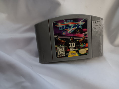 NFL Blitz N64 Used NFL Nintendo 64 Video Game Cartridge