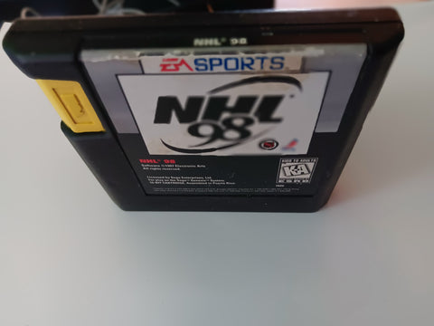 NHL 98 NHL Hockey Tested Sega Genesis Video Game