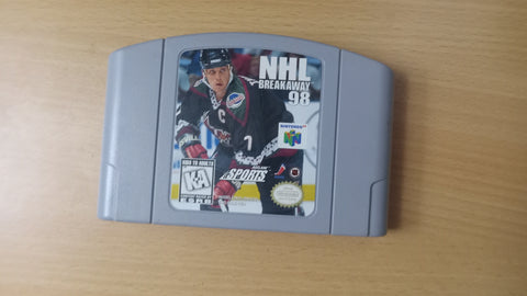 NHL Breakaway 98 Hockey Used N64 Video Game