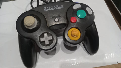 Nintendo Gamecube OEM Black Official Controller USED