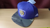 Orlando City SC adidas Fan Camo Adjustable Snapback Hat - Purple