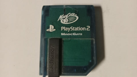 PS2 8MB Green Mad Catz Memory Card