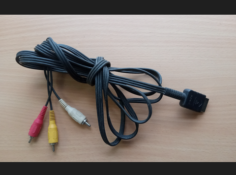 PS2 OEM AV Cable Playstation 2 TV Cord