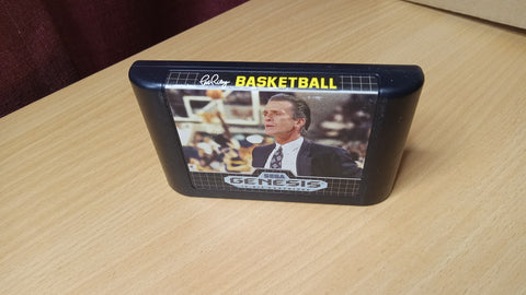 Pat Riley NBA Used Sega Genesis Video Game