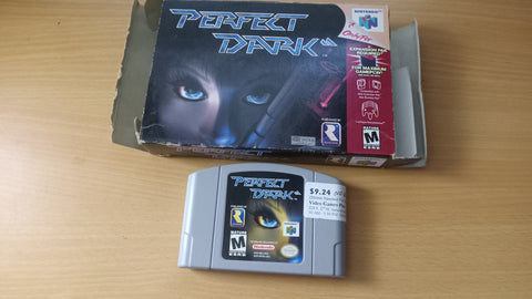 Perfect Dark N64 Game + Box Used Nintendo 64 Video Game