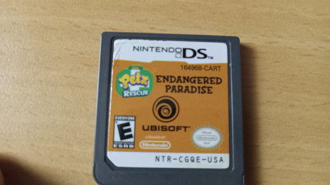 Petz Rescue Endangered SpeciesUsed Nintendo DS Video Game Cartridge