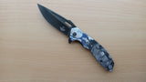 Samurai 8 Inch Spring Assisted Folding Pocket Knife