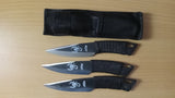 Scorpion 6.5 Inch 3 Piece Throwing Knife Set