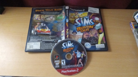 Sims Bustin Out USED PS2 Video Game