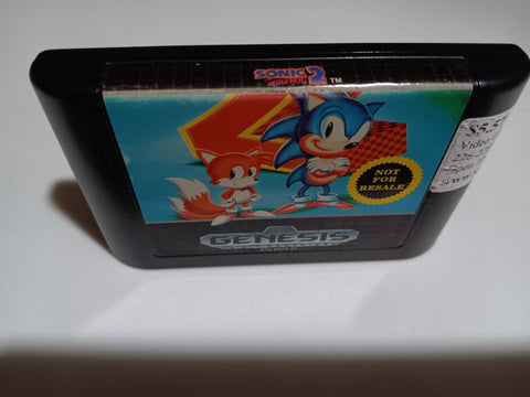 Sonic the Hedgehog 2 Used Sega Genesis Video Game