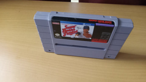 Super Bases Loaded MLB Baseball SNES USED Super Nintendo Video Game