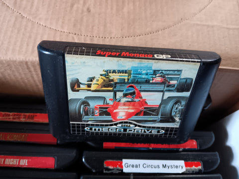 Super Monaco GP Racing Used Sega Genesis Video Game Cartridge