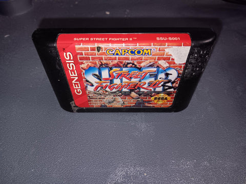 Super Street Fighter II Used Sega Genesis Video Game