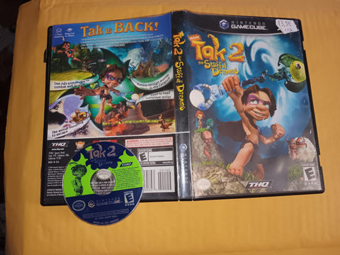 Tak 2 The Staff of Dreams Used Nintendo Gamecube Video Game