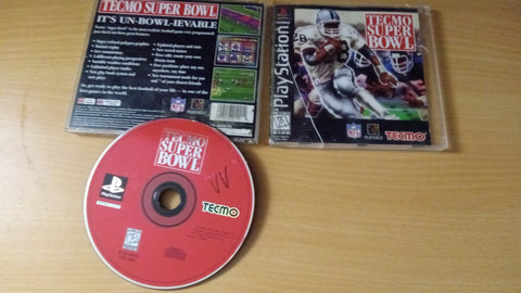 Temco Super Bowl NFL Football PS1 Used Playstation 1 Video Game