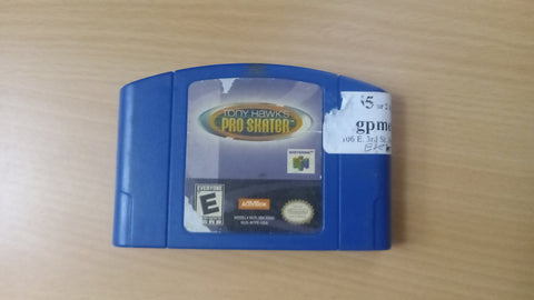 Tony Hawk's Pro Skater N64 Used Nintendo 64 Video Game Cartridge