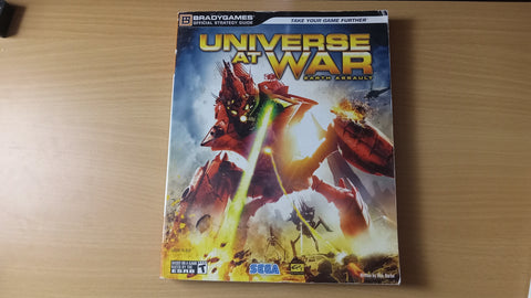 Universe At War Xbox 360 Prima Official Strategy Guide Book