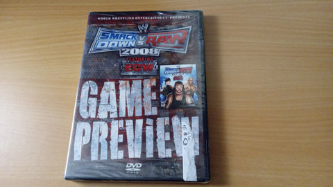 WWE Smackdown vs. Raw 2008 Game Preview DVD NEW