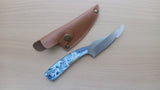 Wolf 7 Inch Full Tang Fixed Blade Knife for Hunting, Skinner Knife