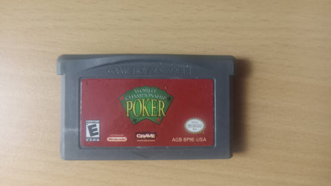 World Championship Poker Used Nintendo Gameboy Advance Video Game