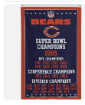 Chicago Bears Champions NFL 3x5 Flag