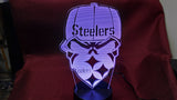 Pittsburgh Steelers Skull Mask NFL Color Changing LED Night Light