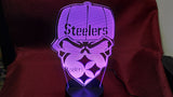 Pittsburgh Steelers Skull Mask NFL Color Changing LED Night Light