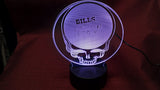 Buffalo Bills NFL Dead Head Changing LED Night Light