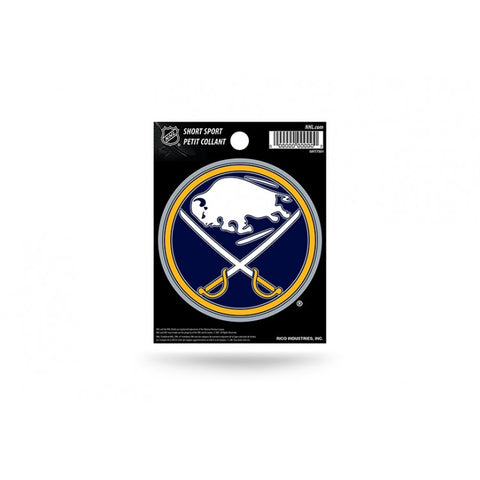 Buffalo Sabres NHL Short Sport Decal 3x3