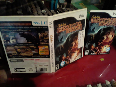 Cabela's Dangerous Hunts 2011 Used Nintendo Wii Video Game