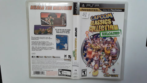 Capcom Classics Collection Reloaded Used PSP Video Game