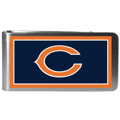 Chicago Bears NFL Steel Money Clip